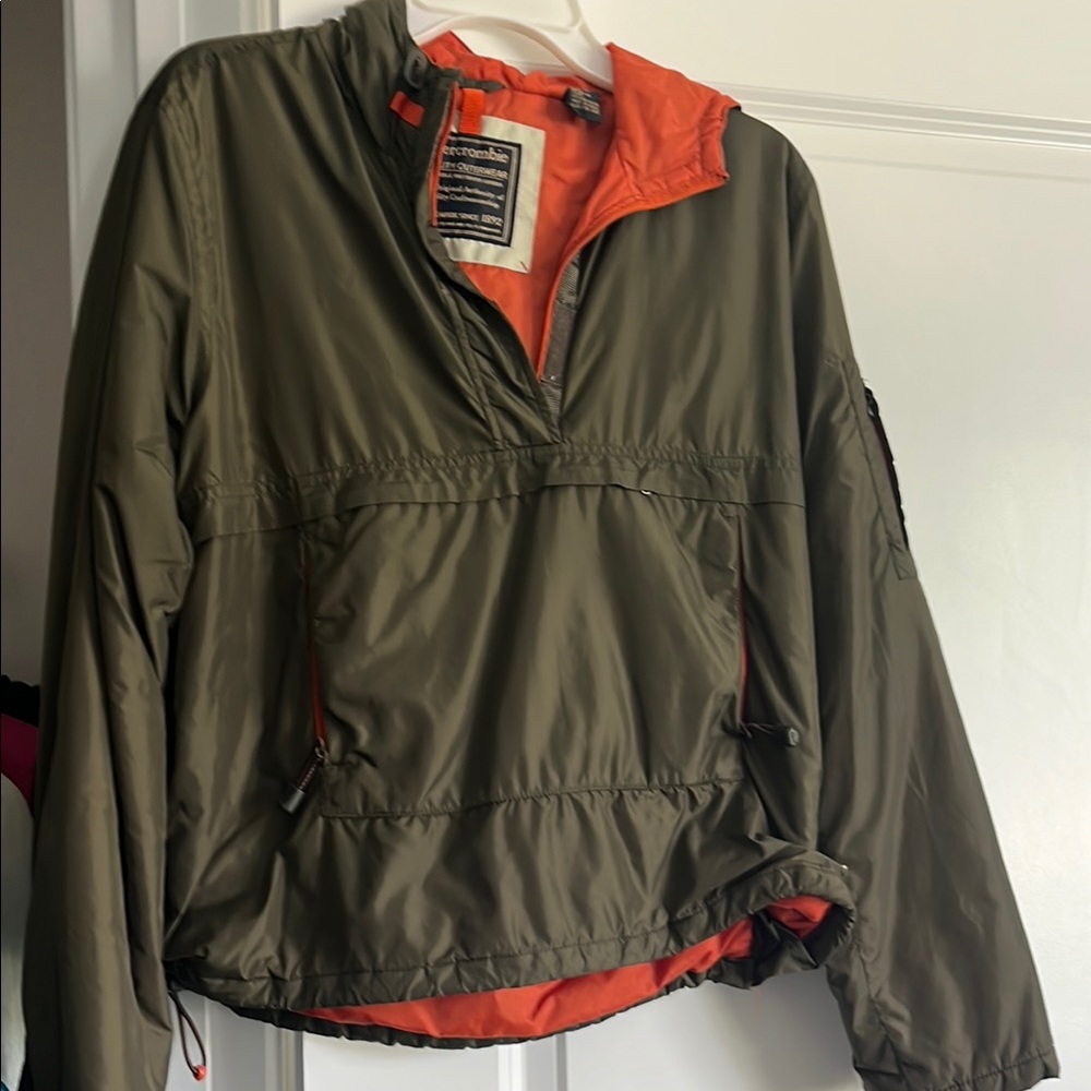 Abercrombie & Fitch Olive Ski Jacket